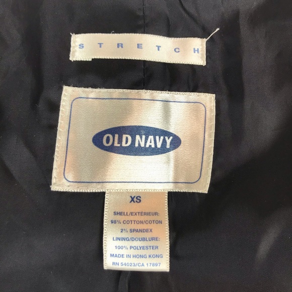 OLD NAVY | Classic Black Velvet Blazer - Picture 6 of 7